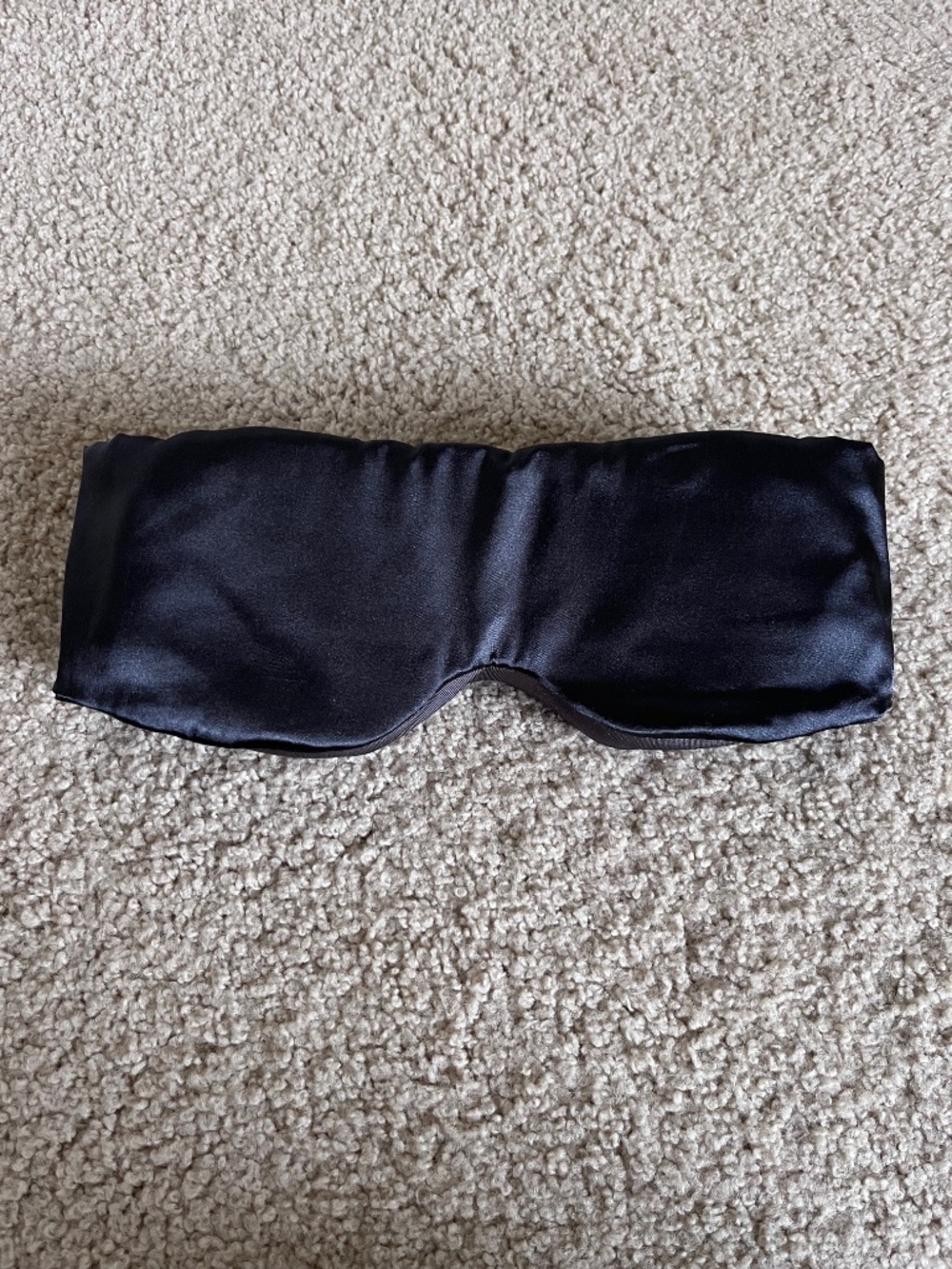 Kitsch Satin Soft Charcoal Contour Pillow Eye Mask